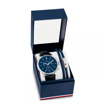 Tommy Hilfiger vīriešu pulkstenis 2770161 – 44mm zils ciparnīca, nerūsējošā tērauda rokassprādze