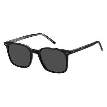 TOMMY HILFIGER TH1938S80753I Unisex Saulesbrilles 53/14/145 mm Melns Rāmis Pelēkas Lēcas