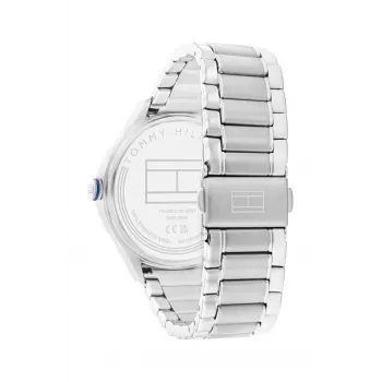 Tommy Hilfiger sieviešu Blake kvarca analogais pulkstenis 40mm sudraba nerūsējošā tērauda siets 1782657