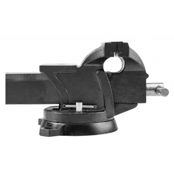 TOPEX Swivel Locksmith Vise 125 mm ar 360° rotējošu pamatni un laktu