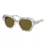 Tory Burch TY7215U 318473 Sieviešu saulesbrilles - Tumšā Havana, Brūns gradients, 51mm