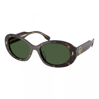Tory Burch sieviešu saulesbrilles TY7214U172871 - Square/Butterfly rāmis, Brown Gradient lēcas, 53/19/140 mm