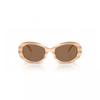 Tory Burch sieviešu saulesbrilles TY7214U318173 Bruņurupuča acetāts Brūns gradients 53mm