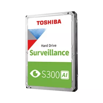 Toshiba S300 AI novērošanas 18TB 3.5 collu SATA 7200RPM 512MB cietais disks