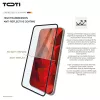 TOTI PREMIUM 3D rūdīta stikla aizsargplēve pilnam ekrānam Samsung Galaxy S25 Ultra