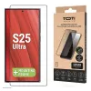 TOTI PREMIUM 3D rūdīta stikla aizsargplēve pilnam ekrānam Samsung Galaxy S25 Ultra