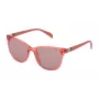 TOUS Woman STOA62-5404GS saulesbrilles – Havannas/brūns acetāta rāmis, gradientbrūnas lēcas, 54/18/140 mm