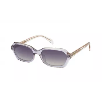TOUS sieviešu saulesbrilles STOB44-54L83X - Havana acetāta rāmis ar brūnām gradienta lēcām, 54/20/135 mm