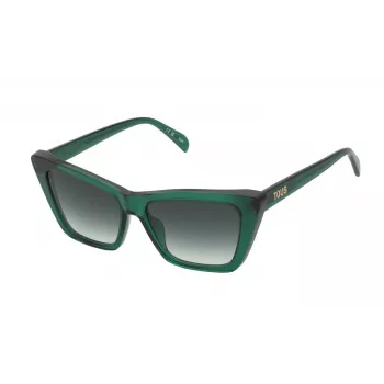 TOUS sieviešu saulesbrilles STOB82-540G61 Havana Acetāts Brūns Gradient 54mm