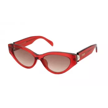 TOUS Sieviešu saulesbrilles STOB84V550VC2 Butterfly Havana Acetāts Brūns Gradient UV400