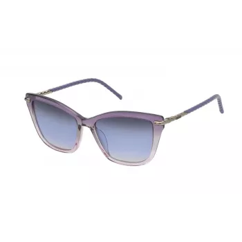 TOUS Sieviešu saulesbrilles STOB87-540ABT - Havana acetāta kaķacs ar brūniem gradienta stikliem 54mm