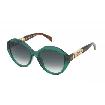 TOUS sieviešu saulesbrilles STOB90-550G61 Havana Brūns Gradienta Taisnstūrveida 55mm