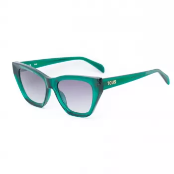 TOUS Women STOB85-530G61 Cat Eye Saulesbrilles Melnas Pelēks Gradients 53mm