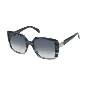 TOUS Women Sunglasses STOB52-560GBL Havana Brown Gradient 56mm