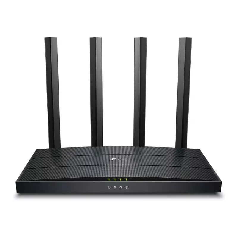TP-Link Archer AX18 divu joslu Gigabit bezvadu maršrutētājs (2,4 GHz / 5 GHz), melnā krāsā
