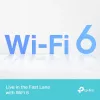 TP-Link Archer AX18 divu joslu Gigabit bezvadu maršrutētājs (2,4 GHz / 5 GHz), melnā krāsā