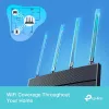 TP-Link Archer AX18 divu joslu Gigabit bezvadu maršrutētājs (2,4 GHz / 5 GHz), melnā krāsā