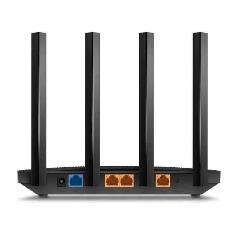 TP-Link Archer AX18 divu joslu Gigabit bezvadu maršrutētājs (2,4 GHz / 5 GHz), melnā krāsā