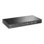 TP-Link JetStream 28 portu Gigabit viedais PoE+ slēdzis ar 24 PoE+ portiem un 4 SFP slotiem
