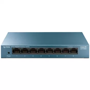 TP-Link LiteWave LS108G - 8 portu Gigabit tīkla slēdzis (nekonfigurējams, darbvirsmas)