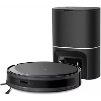 TP-Link Tapo RV20 Max Plus robotputekļsūcējs un grīdas mazgāšanas robots ar automātiskās iztukšošanas dokstaciju, LiDAR navigāciju, 4200 Pa iesūkšanas jaudu, 2600 mAh akumulatoru, Wi-Fi, Alexa un Google Assistant