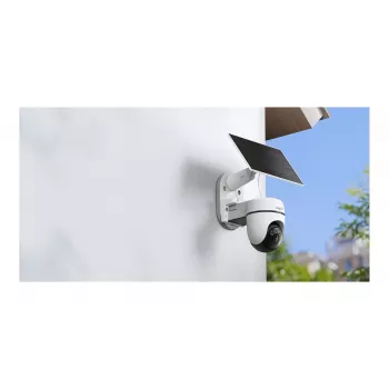 TP-Link Tapo TC90 KIT Saules paneļa pagriežamā drošības kamera, 2K QHD, āra, baterija un saule, IP65, krāsainā nakts redzamība, bezvadu, 1 kamera