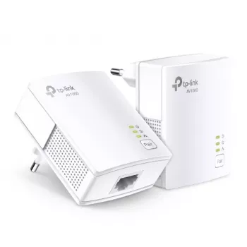 TP-Link TL-PA7019 KIT V1 komplekts - Powerline adapteru komplekts 1GbE, HomePlug AV2, IEEE 1901 - sienas spraudnis