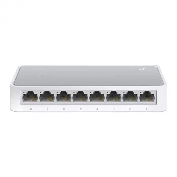 TP-Link TL-SF1008D V12.4 8-Port 10/100Mbps Fast Ethernet Desktop Komutators