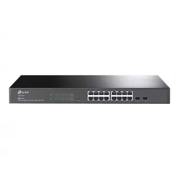 TP-LINK TL-SG2218 16-Port Gigabit L2+ Managed Switch ar 2 SFP Slots, 150W PoE+