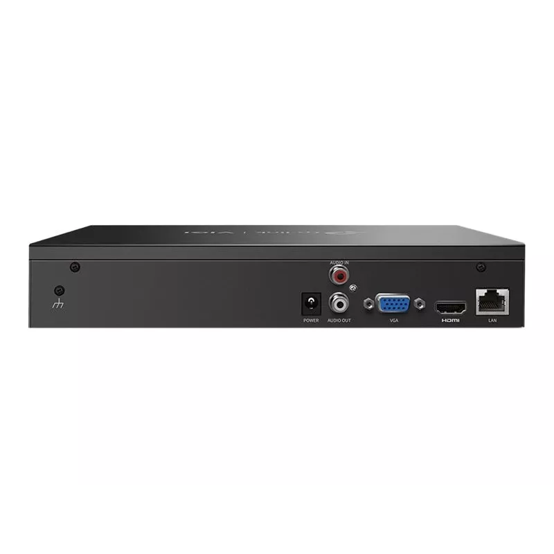 TP-Link VIGI NVR1008H 8-kanālu tīkla video ierakstītājs, 5MP, H.265+, 1 SATA līdz 10TB, HDMI/VGA, 12V DC