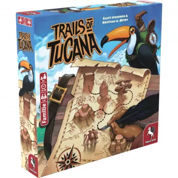 Trails of Tucana - Flip & Write galda spēle