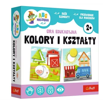 TREFL GRY Izglītojoša spēle Krāsas un Formas ABC maziem bērniem Treflik Family Trefl 02904