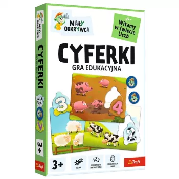 TREFL GRY GAME - Little Explorer Numbers Trefl 02810