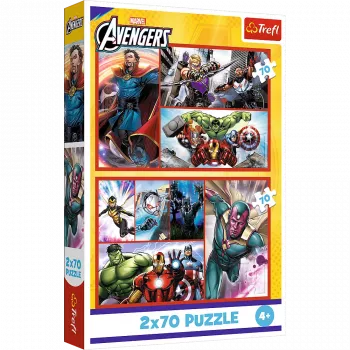 TREFL Puzzle - 2x70 - Become a Hero Trefl 34439