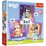 TREFL PUZZLE 3-in-1 Puzzle - Meet Bluey