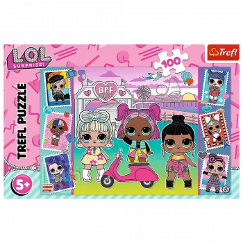 TREFL PUZZLE Puzle - 100 - LOL Dolls Photos Trefl 16443