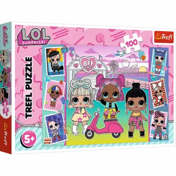 TREFL PUZZLE Puzle - 100 - LOL Dolls Photos Trefl 16443