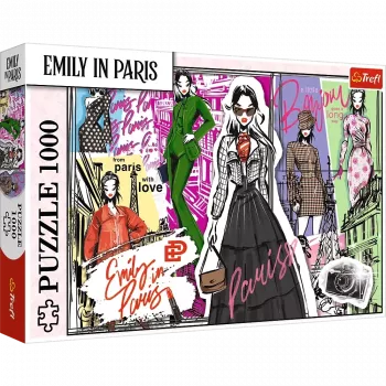 TREFL PUZZLE Puzle - 1000 - Emily in Paris: Fashion Inspirations - Trefl 10967