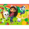 TREFL PUZZLE Puzle - 20 miniMaxi - Krāsaina diena ar Gabiju - Trefl 56041