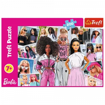 TREFL PUZZLE Puzzle - 200 - In the world of Barbie Trefl 13301