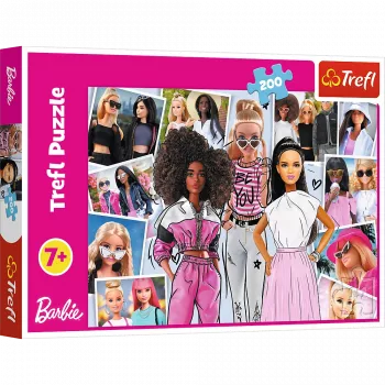 TREFL PUZZLE Puzzle - 200 - In the world of Barbie Trefl 13301