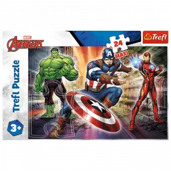 TREFL PUZZLE Puzzle - 24 Maxi - In the World of Avengers