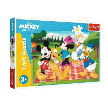 TREFL PUZZLE Puzzle – 24 Maxi – My Favourite Mickey Mouse – Disney Mickey Mouse & Friends – Trefl 14380