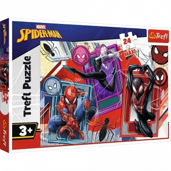 TREFL PUZZLE Puzzle 24 Maxi - Spider Senses / Disney Marvel Spiderman Trefl 14366
