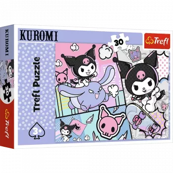 TREFL PUZZLE Puzle - 30 - Izklaidējies ar Kuromi / Hello Kitty 18325