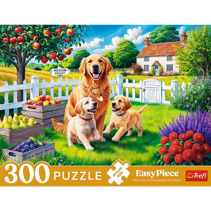TREFL PUZZLE Puzle - 300 EasyPiece - Suņi laukos Trefl 23101