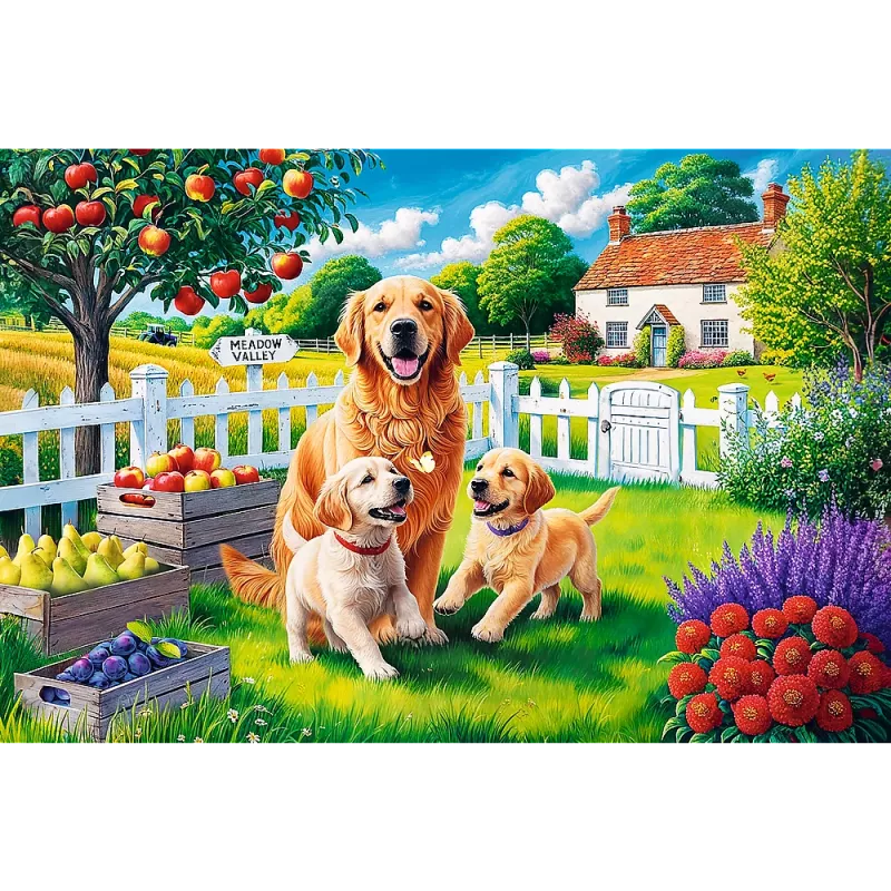 TREFL PUZZLE Puzle - 300 EasyPiece - Suņi laukos Trefl 23101