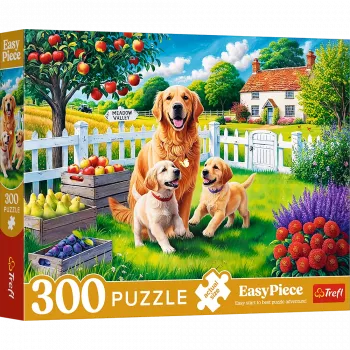 TREFL PUZZLE Puzle - 300 EasyPiece - Suņi laukos Trefl 23101
