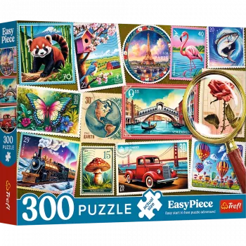 TREFL PUZZLE Puzzle - 300 EasyPiece - Trefl Postage Stamps 23100