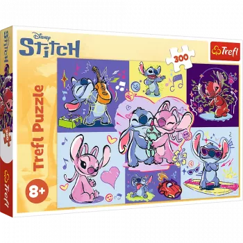 TREFL PUZZLE Puzle – 300 gabali – Spirited Stitch – Disney Lilo un Stich Trefl 23033